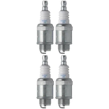 Set of 4 NGK Standard Spark Plugs Kawasaki MULE 2510 GAS 2005-1993 Engine 620cc