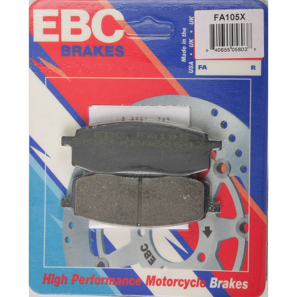 EBC 1 Pair Performance X-Series Carbon Brake Pads MPN FA105X