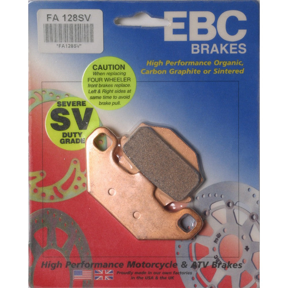 EBC 1 Pair SV Series Severe Duty Brake Pads MPN FA128SV