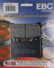 EBC 1 Pair Premium SFA Organic OE Replacement Brake Pads MPN FA160