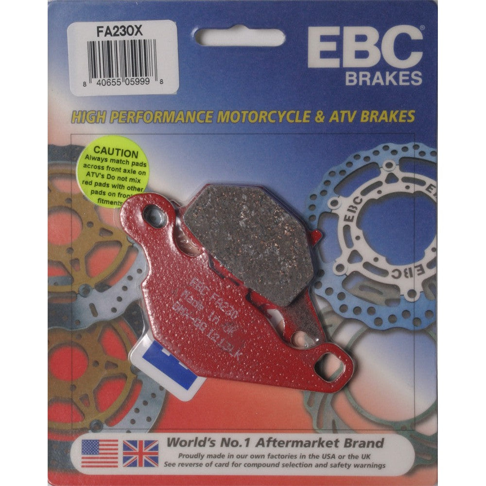 EBC 1 Pair Performance X-Series Carbon Brake Pads MPN FA230X