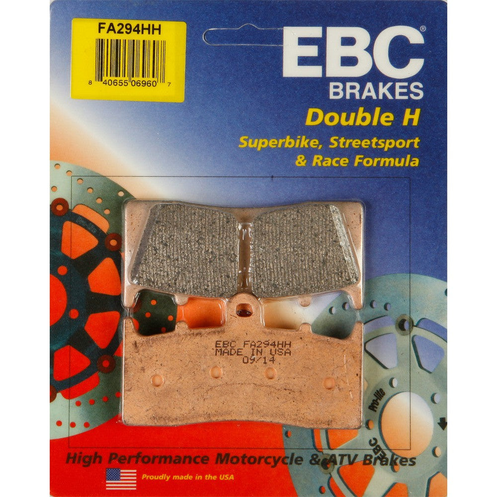 EBC 1 Pair Sintered HH Race Formula Brake Pads MPN FA294HH