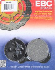 EBC 1 Pair Premium SFA Organic OE Replacement Brake Pads MPN FA38