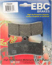 EBC 1 Pair Premium SFA Organic OE Replacement Brake Pads MPN FA424