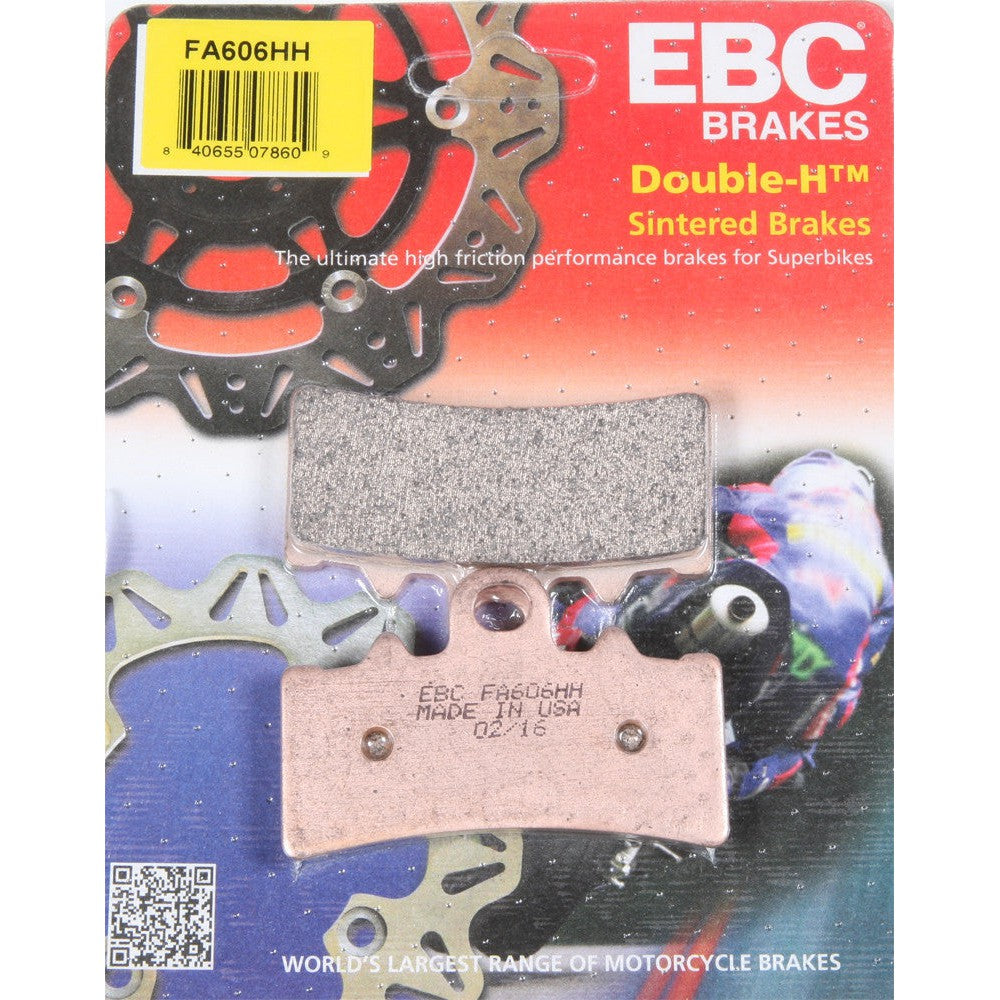 EBC 1 Pair Sintered HH Race Formula Brake Pads MPN FA606HH