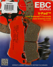 EBC 1 Pair V-Pad Semi-Sintered Touring Brake Pads MPN FA640V