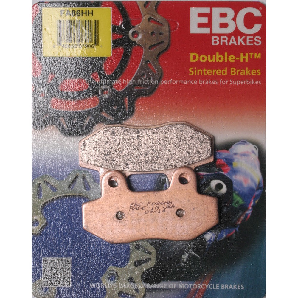 EBC 1 Pair Sintered HH Race Formula Brake Pads MPN FA86HH