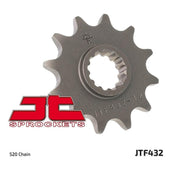 520 RK-M Chain, Front & Rear Sprocket Kit for SUZUKI LT250R QuadRacer 1985-1990
