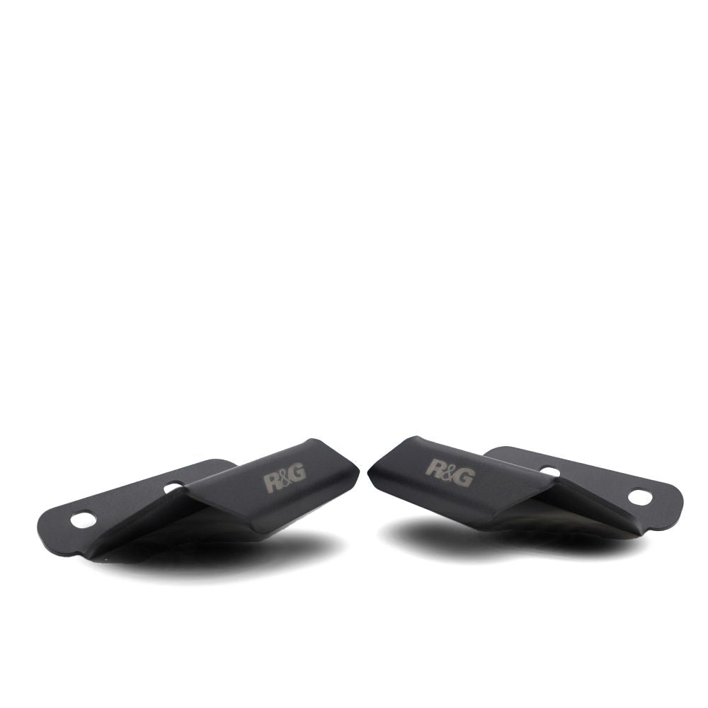 R&G Racing Black Grab Rail Delete Blanking Plates For 2022-2024 Suzuki GSXS1000GT