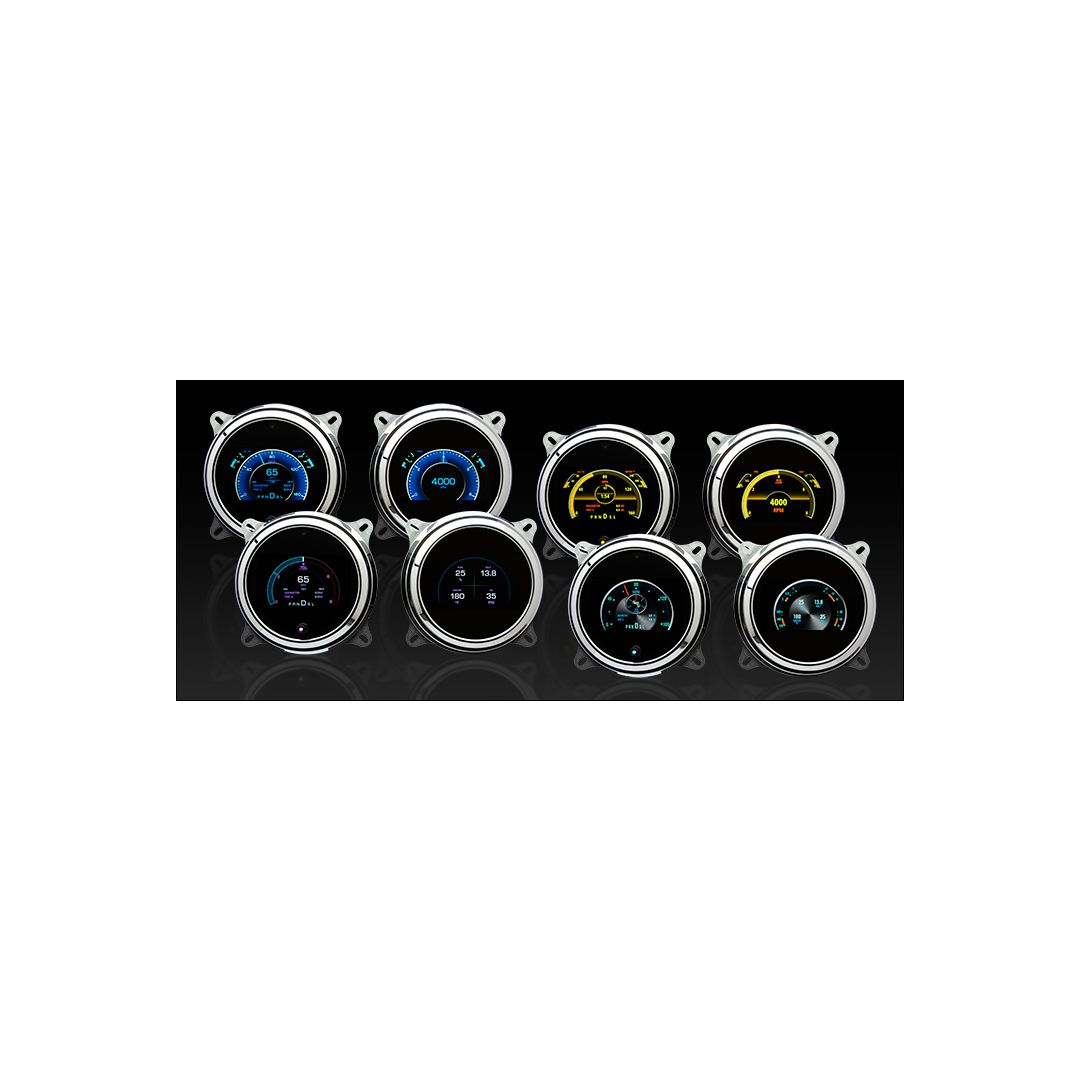 Dakota Digital GRFX Full Grafix Display Gauge set for 1947-53 Chevy Truck