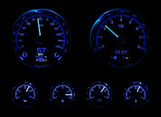 Dakota Digital 6-Piece Round HDX Analog Universal Gauge kit HDX-2024