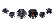 Dakota Digital 6-Piece Round HDX Analog Universal Gauge kit HDX-2060