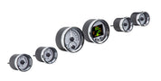 Dakota Digital 6-Piece Round HDX Analog Universal Gauge kit HDX-2060