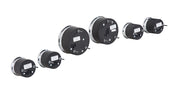 Dakota Digital 6-Piece Round HDX Analog Universal Gauge kit HDX-2060
