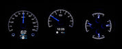 Dakota Digital 1964-1965 Chevrolet Chevelle HDX Analog Gauge kit HDX-64C-CVL