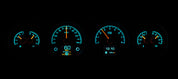 Dakota Digital 1964-1967 Pontiac  GTO/Tempest/LeMans HDX Analog Gauge kit HDX-64P-GTO