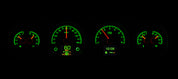 Dakota Digital 1964-1967 Pontiac  GTO/Tempest/LeMans HDX Analog Gauge kit HDX-64P-GTO