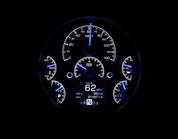 Dakota Digital 1966-1977 Ford Bronco, 1961-1966  Pickup HDX Analog Gauge kit HDX-66F-BRO