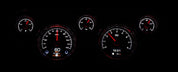 Dakota Digital 1967-1968 Ford Mustang HDX Analog Gauge kit HDX-67F-MUS