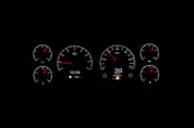 Dakota Digital 1987-1989 Ford Mustang HDX Analog Gauge kit HDX-87F-MUS