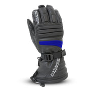 Katahdin Gear Apparel Medium / Blue Katahdin Gear Torque Leather Snowmobile Winter Gloves - Pair