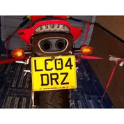 R&G Racing Black Tail Tidy License Plate Holder LP0008BK