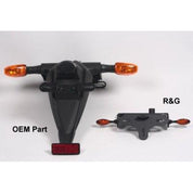 R&G Racing Black Tail Tidy License Plate Holder LP0048BK