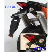 R&G Racing Black Tail Tidy License Plate Holder LP0052BK