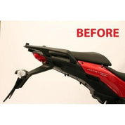 R&G Racing Black Tail Tidy License Plate Holder LP0096BK