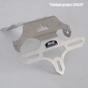 R&G Racing Silver Tail Tidy License Plate Holder LP0270SI