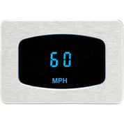 Dakota Digital Odyssey Satin Mini Speedometer With Blue Display ODY-01-3-S-B
