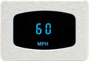 Dakota Digital Odyssey Satin Mini Speedometer With Blue Display ODY-01-3-S-B