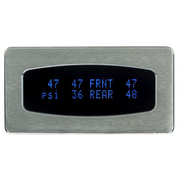 Dakota Digital Odyssey Satin Quad Air Pressure Gauge With Teal Display