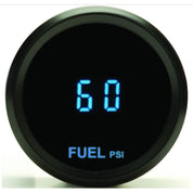 Dakota Digital Odyssey Chrome 2-1/16" Vacuum/boost Gauge With Teal Display