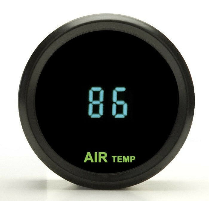 Dakota Digital Odyssey Chrome 2-1/16" Amp Temperature Gauge With Teal Display