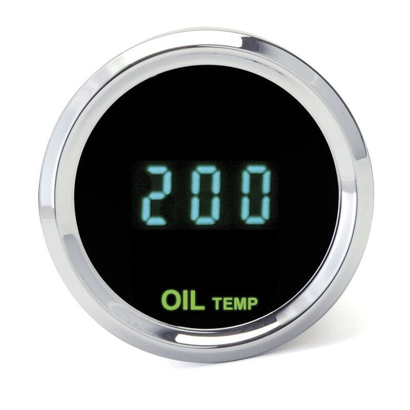 Dakota Digital Odyssey Chrome 2-1/16" Quad Air Pressure Gauge With Teal Display