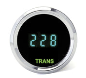 Dakota Digital Odyssey Chrome 2-1/16" Amp Current Gauge With Teal Display