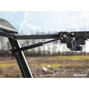 SuperATV Polaris Ranger SP 570 Scratch-Resistant Flip Windshield FWS-P-RAN570-001-70