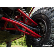 SuperATV Polaris RZR XP Turbo High-Clearance Lower A-Arms Red Non-Adjustable Pivot Blocks AA-P-RZRXPT-HC-NAP-SBJ-B2-03