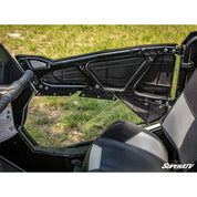 SuperATV Polaris RZR XP Turbo Clear Lower Doors DOOR-P-RZRT-75