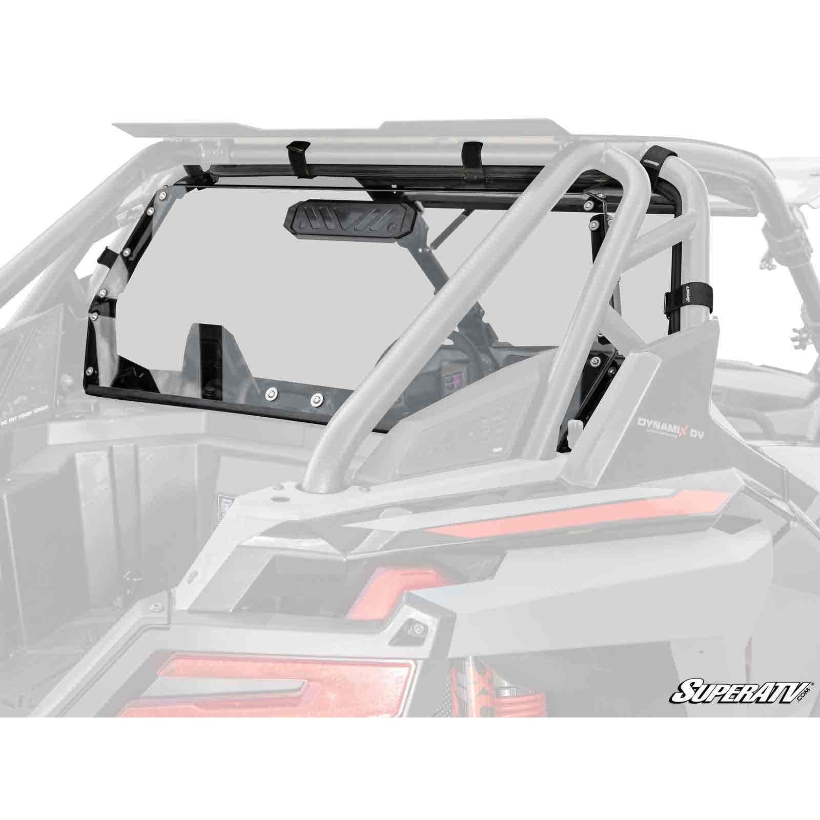 Polaris RZR Turbo R Rear Vented Windshield