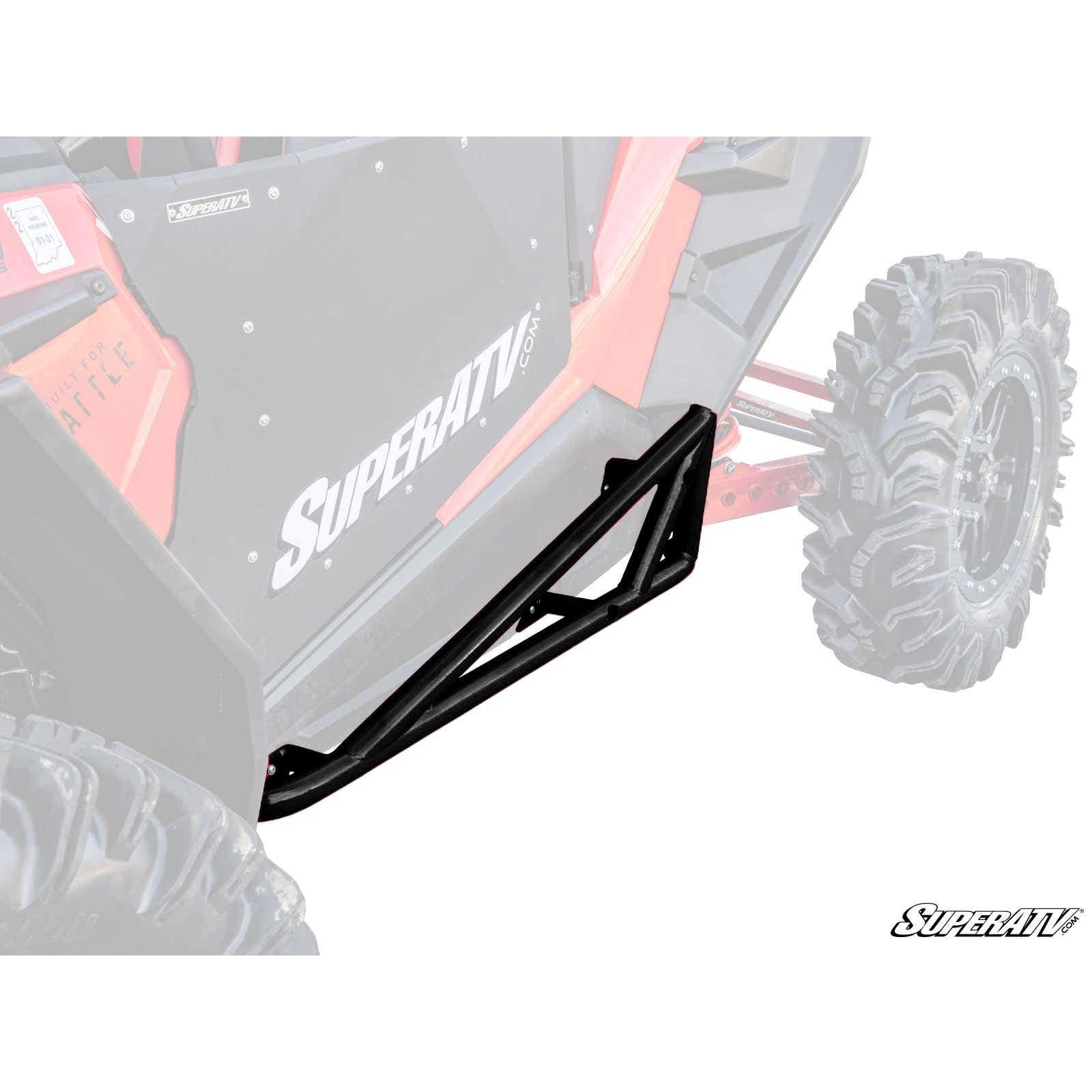 Polaris RZR XP Turbo S Nerf Bars - Black
