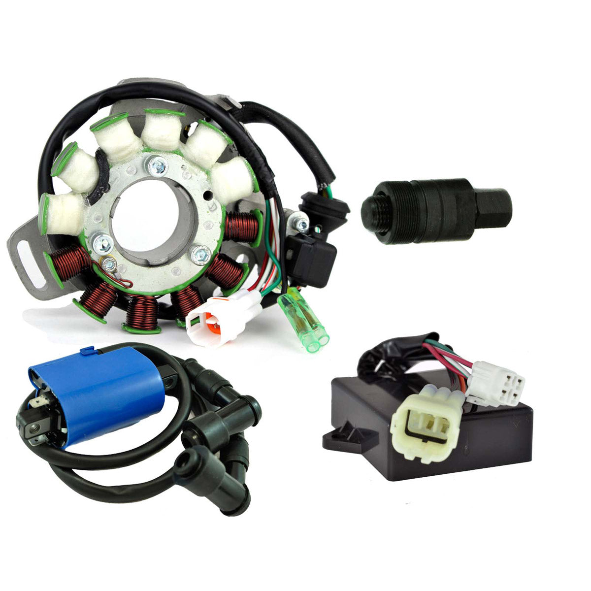 RMStator Stator Kit With CDI Box , Ignition Coil , Backplate And Puller Tool