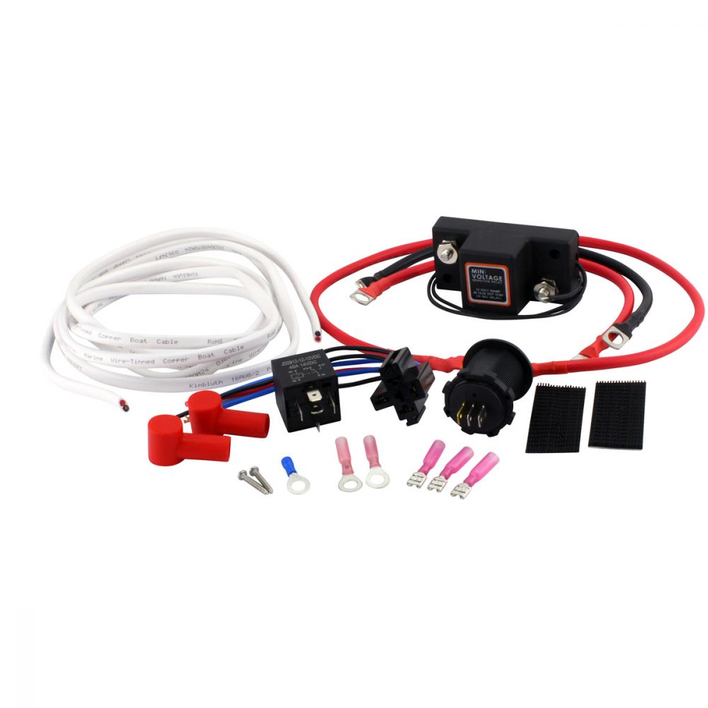 RMStator Heavy Duty Dual Battery Isolator Connector & Monitor Kit RMS899-108134