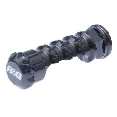 R&G Racing Black Adjustable Rearsets Racing Foot Peg RP0002BK