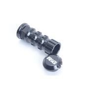 R&G Racing Black Adjustable Rearsets Racing Foot Peg RP0003BK