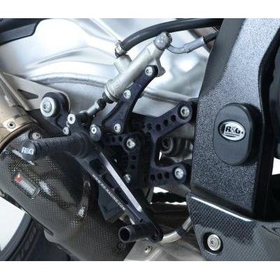 R&G Racing Black Adjustable Rearsets RSET01BK