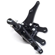 R&G Racing Black Adjustable Rearsets RSET06BK