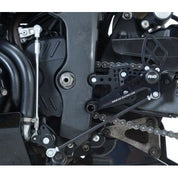 R&G Racing Black Adjustable Rearsets For 2003-2024 Honda CBR600RR RSET22BK
