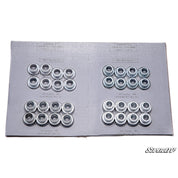 SuperATV Bushing Kit for SuperATV Polaris RZR XP 1000 Billet Aluminum Radius Arms RSL-P-RZR1K-008HK